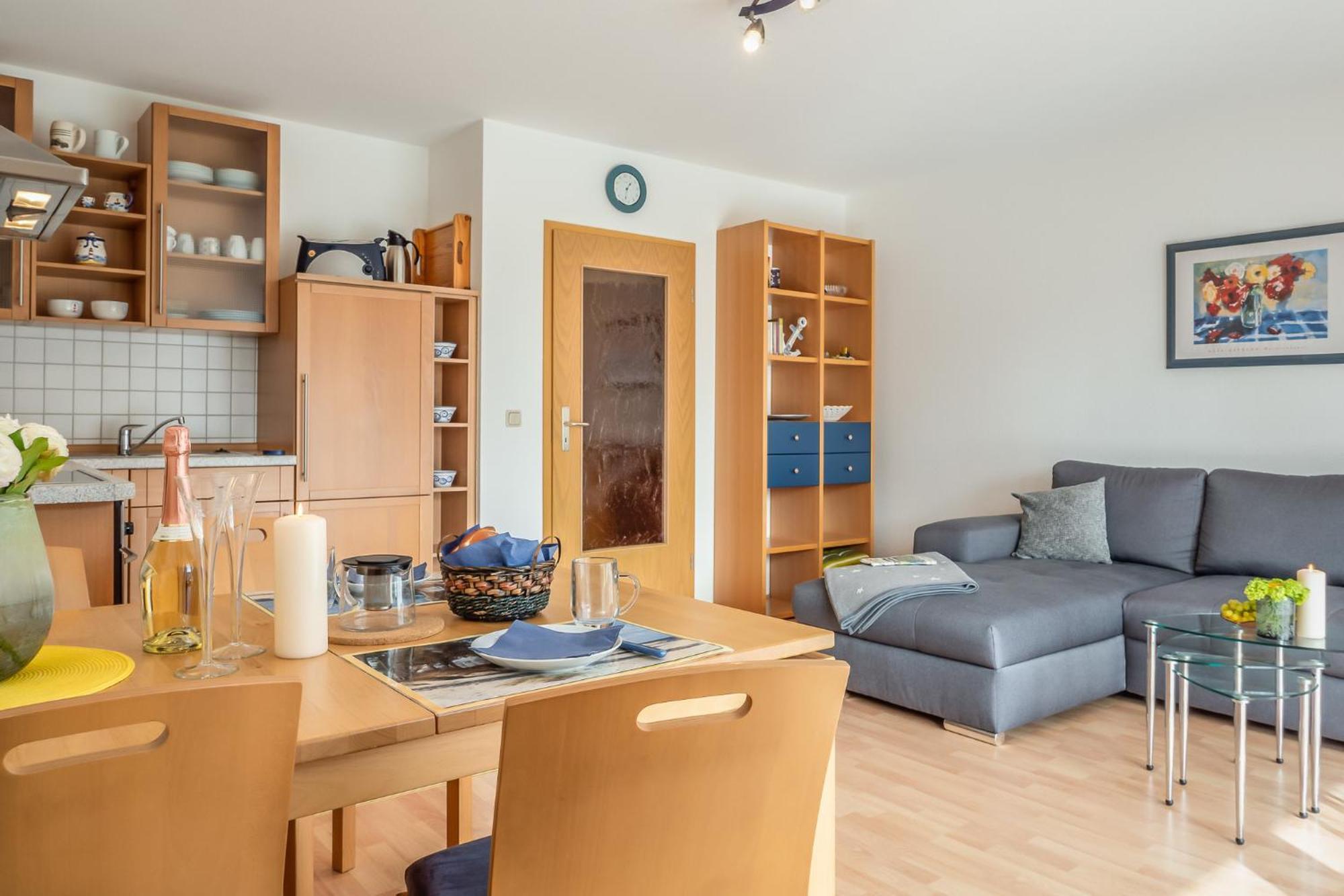 Апартаменты Birkenstrasse 6 Haus I Whg 2 Цингст Экстерьер фото