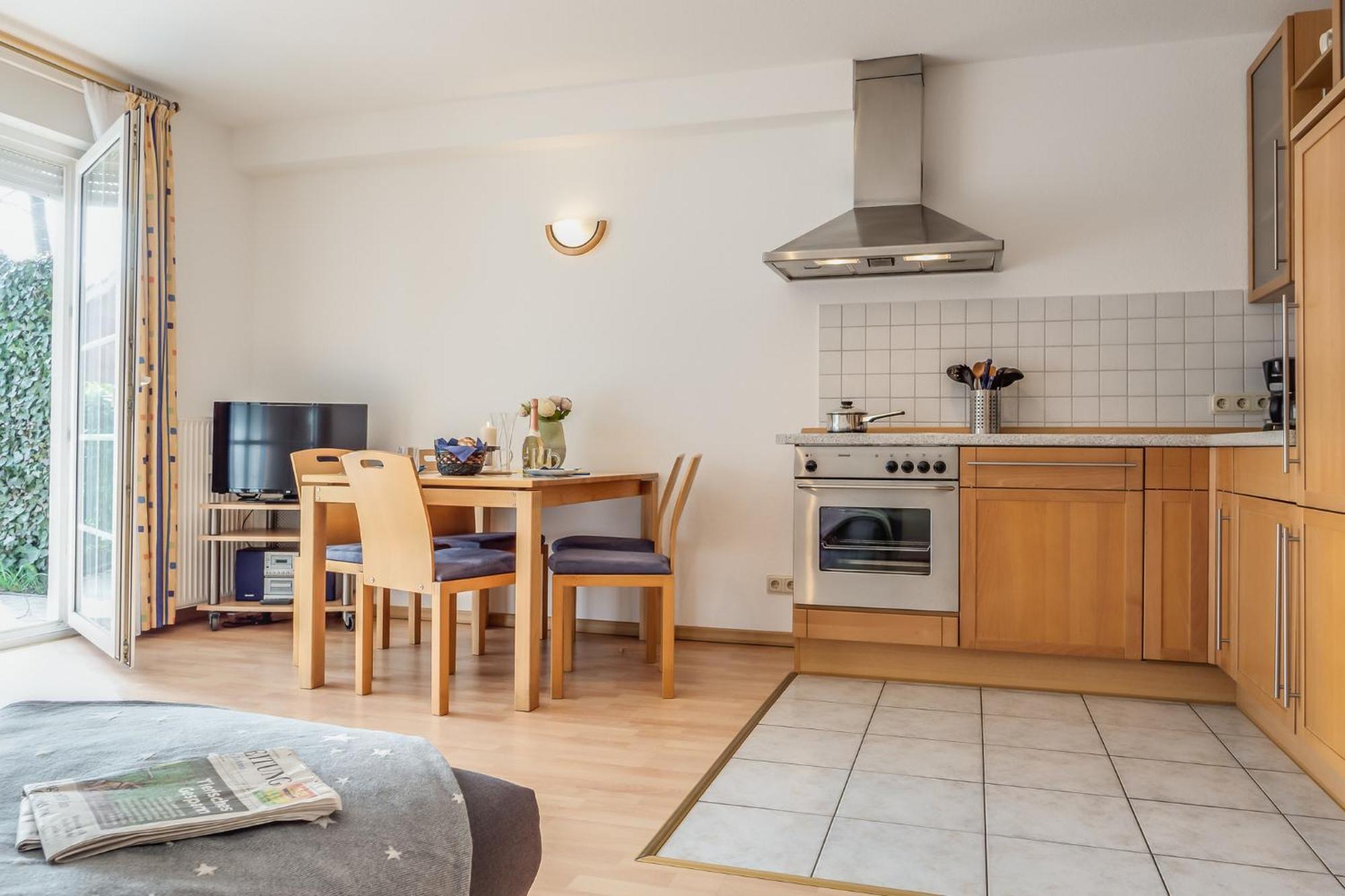Апартаменты Birkenstrasse 6 Haus I Whg 2 Цингст Экстерьер фото